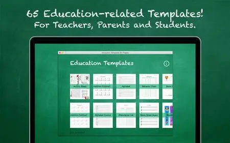 Education Templates (for Pages) 2.0 Mac OS X