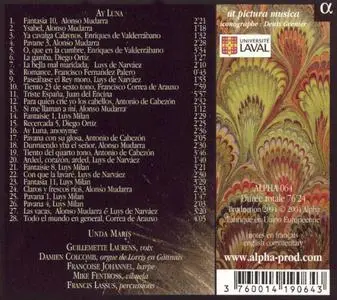 Guillemette Laurens, Unda Maris - Ay Luna: Musica espanola del Siglo de Oro (2004)