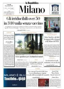 la Repubblica Milano - 28 Gennaio 2022