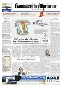 Hannoversche Allgemeine Zeitung - 31.08.2013