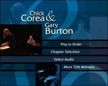 Chick Corea and Gary Burton - Recorded live at the Munich Philharmonie (1997)