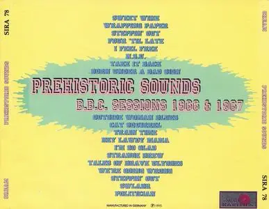 Cream - Prehistoric Sounds (1993) {Silver Rarities}