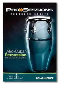 M-Audio Pro Sessions Producer Afro-Cuban Percussion MULTiFORMAT