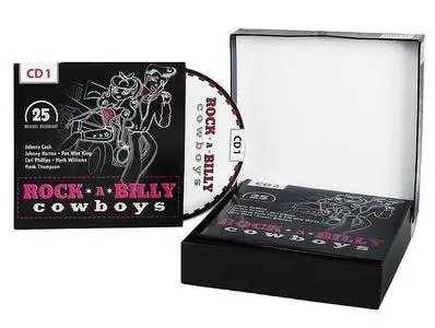 V.A. - Rock-A-Billy Cowboys (10CD Box Set, 2012)