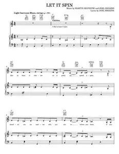Let It Spin - Joel Higgins, Johnny Guitar Musical (Piano-Vocal-Guitar)