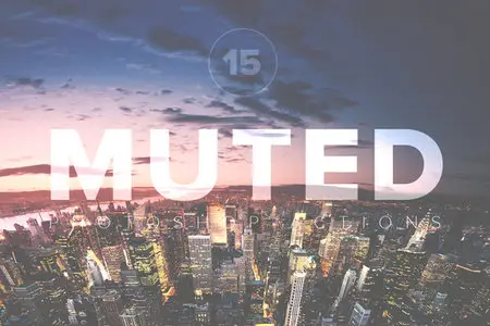 CreativeMarket - Premium Muted PS Actions