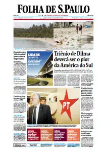 Jornal Folha de São Paulo - 3 de janeiro de 2013 - Quinta