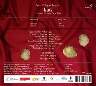 Purcell Choir, Orfeo Orchestra & Gyorgy Vashegyi - Rameau: Naïs, RCT 49 (2018)