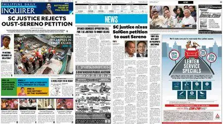 Philippine Daily Inquirer – March 07, 2018