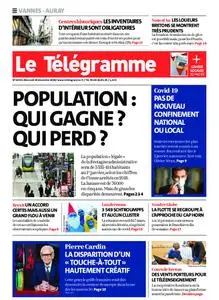 Le Télégramme Vannes – 30 décembre 2020