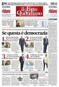 Il Fatto Quotidiano - 01.10.2015