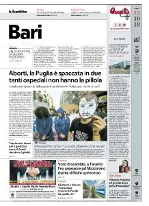 la Repubblica Bari - 13 Ottobre 2018