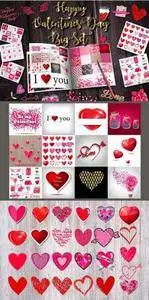 CreativeMarket - Happy Valentine's Day Big Set