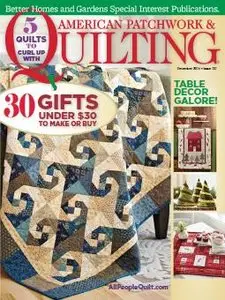 American Patchwork & Quilting - December 2015