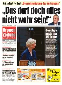 Kronen Zeitung - 21 Oktober 2022