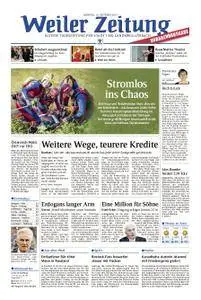 Weiler Zeitung - 16. Oktober 2017