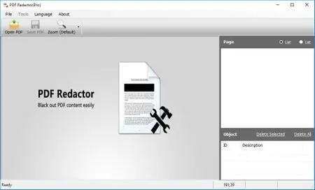 PDF Redactor Pro 1.2.0.4 Multilingual