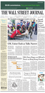 The Wall Street Journal – 07 October 2019