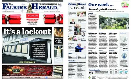 The Falkirk Herald – December 20, 2018