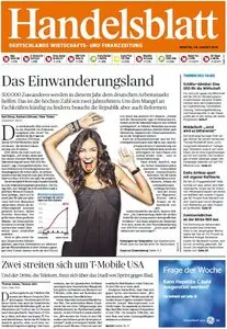 Handelsblatt vom Montag, 04. August 2014