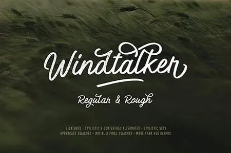 Windtalker Script Font