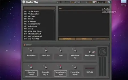 Sonic Academy - How To use Guitar Rig Kontrol (2011)