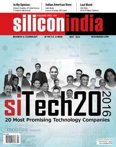 Siliconindia US Edition - May 2016
