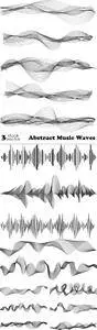 Vectors - Abstract Music Waves