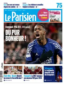 Le Parisien du Mercredi 12 Mars 2025