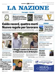 La Nazione Viareggio Versilia - 3 Luglio 2025