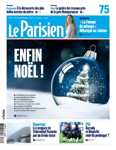 Le Parisien du Mercredi 24 Décembre 2025