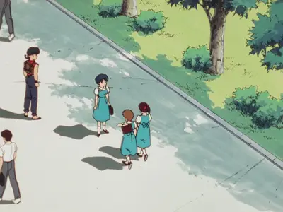 Ranma ½ (1989 S01E12 A Womans Love is War! The Martial Arts Rhythmic Gymnastics Challenge BBT RMX