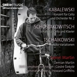 Lionel Martin - Kabalevsky, Shostakovich & Tchaikovsky- Cello Works (2024) [Official Digital Download]