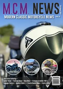 Modern Classic Motorcycle News - 9 August 2024