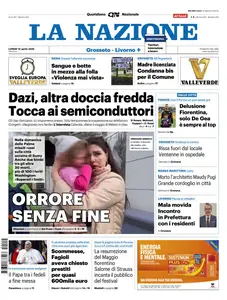 La Nazione Grosseto Livorno - 14 Aprile 2025