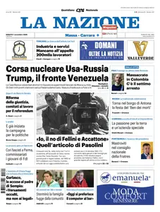 La Nazione Massa Carrara - 1 Novembre 2025