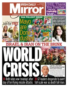 Irish Daily Mirror - 16 June 2025
