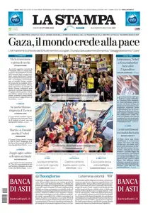 La Stampa Imperia e Sanremo - 10 Ottobre 2025