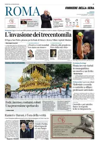 Corriere della Sera Roma - 18 Maggio 2025