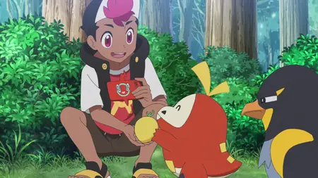 Pokemon Horizons The Series S01E52 Wattrels High Wind Warning