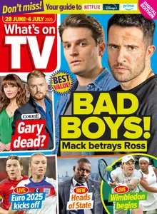 What's on TV - 28 June 2025
