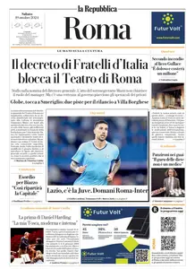 la Repubblica Roma - 19 Ottobre 2024