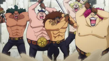 One Piece (1999 S21E41 Dead or Alive! Queens Sumo Inferno! ZR