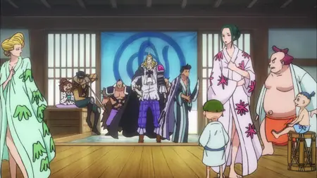 One Piece (1999 S21E41 Dead or Alive! Queens Sumo Inferno! ZR