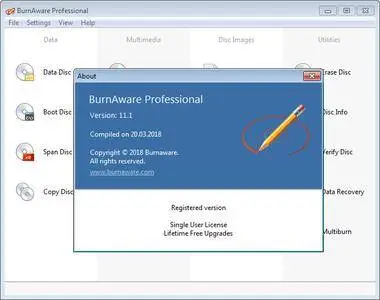 BurnAware Professional 11.1 Multilingual