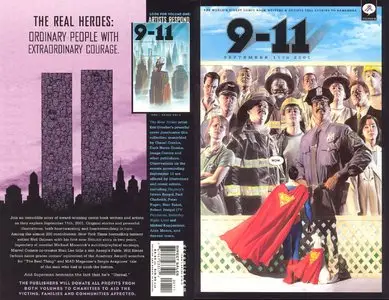 9-11: Vol. 1 Artists Respond + Vol. 2 The World's Finest Comic Book Writers & Artists Tell Stories To Remember (2002)