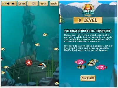 Quusoft Big Fish Little Fish 1.1 iPhone iPod Touch