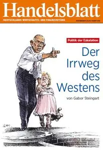 Handelsblatt vom Freitag, 08. August 2014