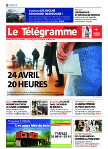 Le Télégramme Brest Abers Iroise – 24 avril 2022
