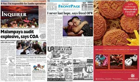 Philippine Daily Inquirer – September 20, 2013